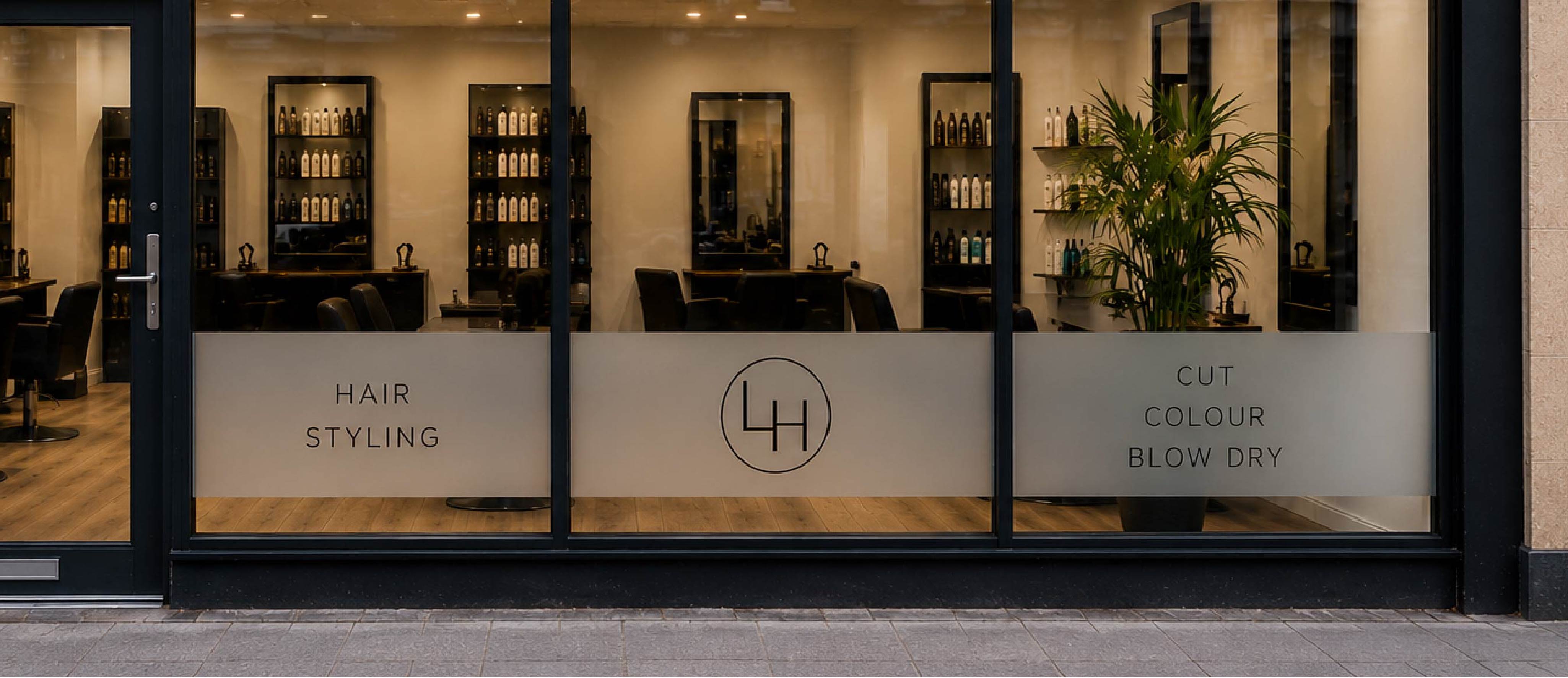 Branded shop window graphics in Milton Keynes